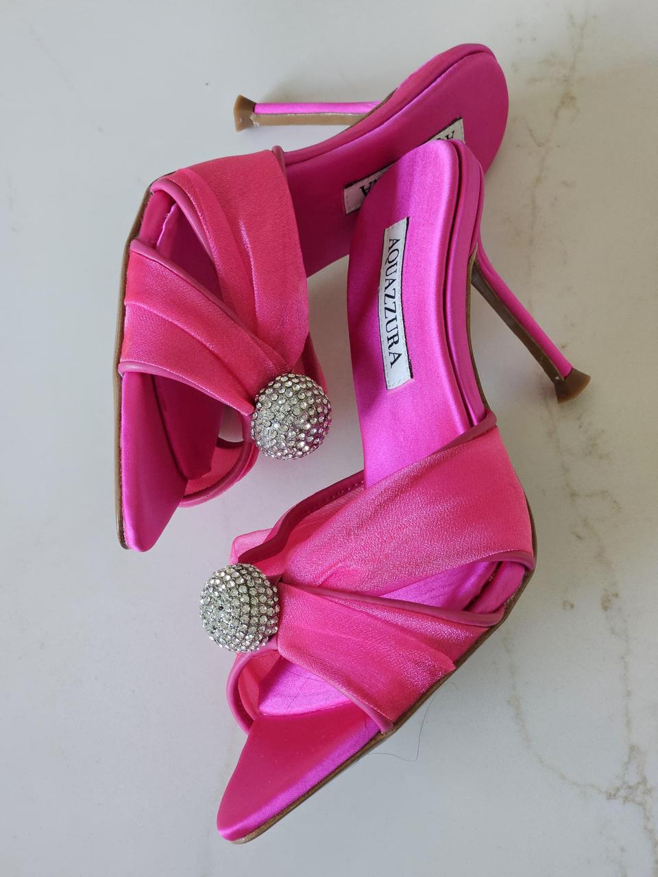 Aquazurra sandals heels
