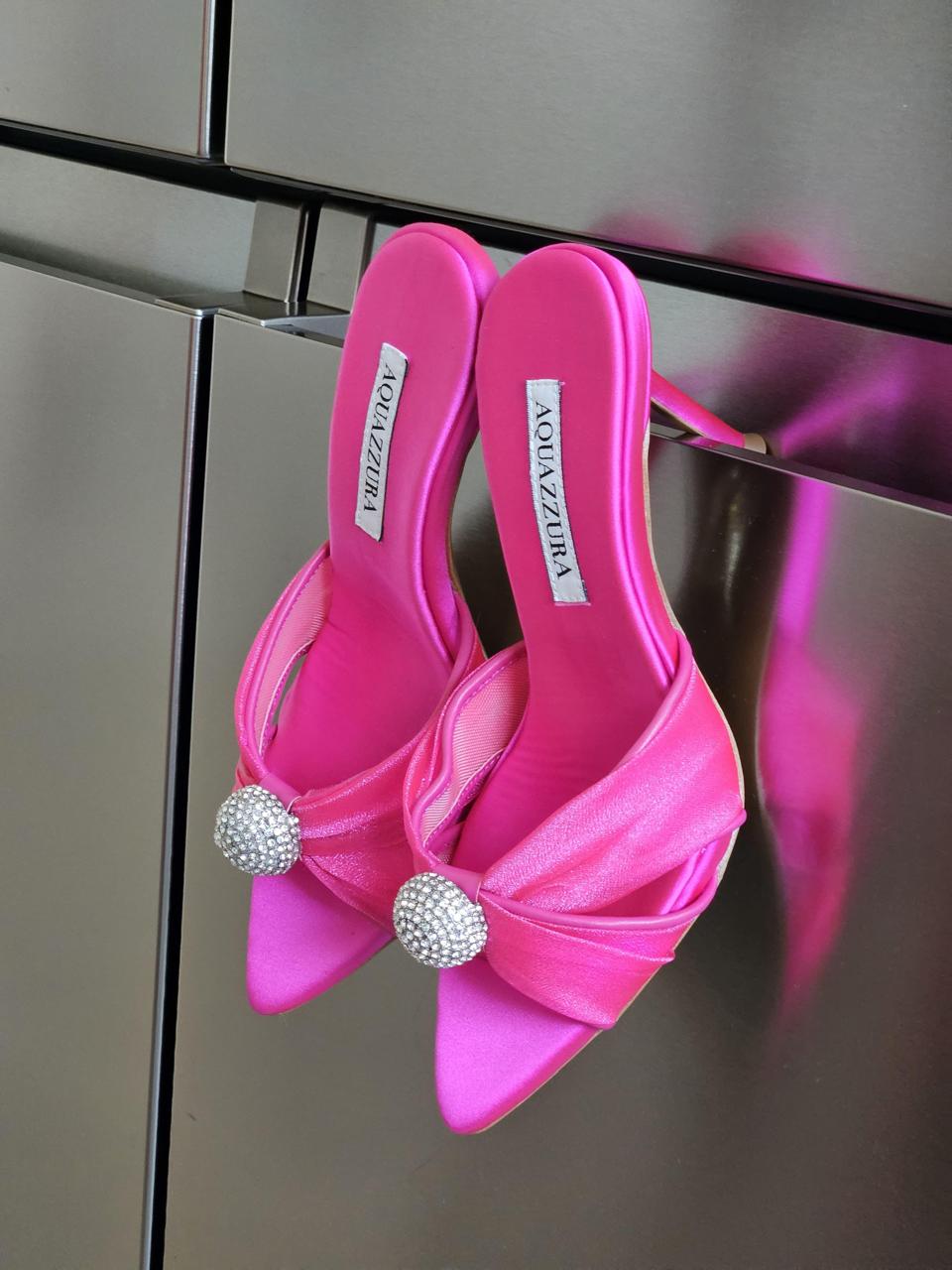 Aquazurra sandals heels