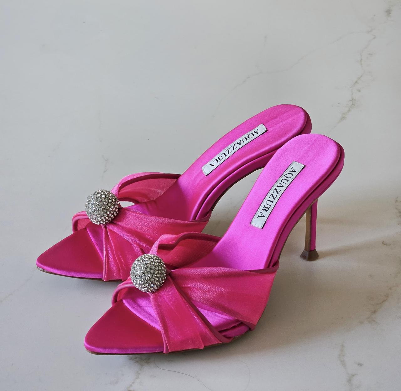 Aquazurra sandals heels