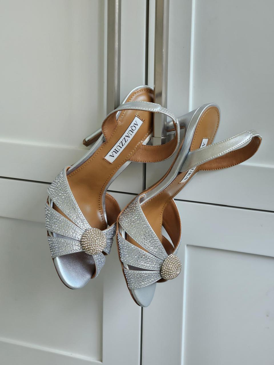 Aquazurra sandals heels