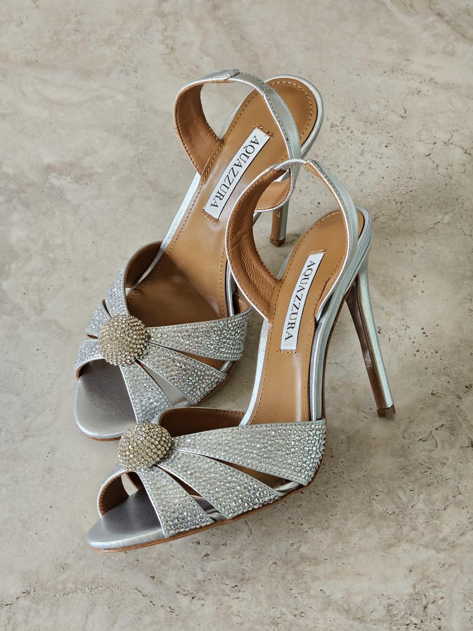Aquazurra sandals heels