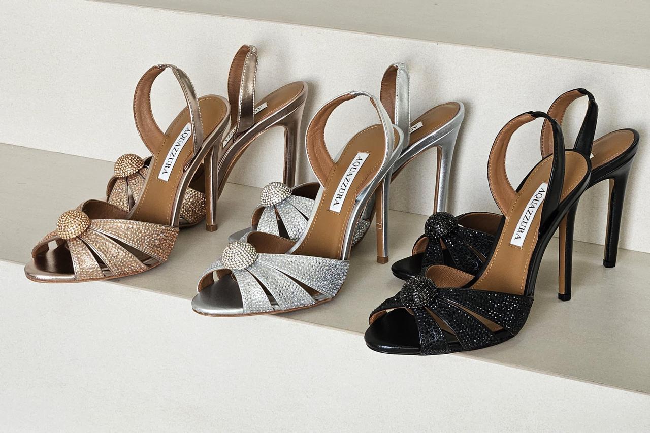 Aquazurra sandals heels