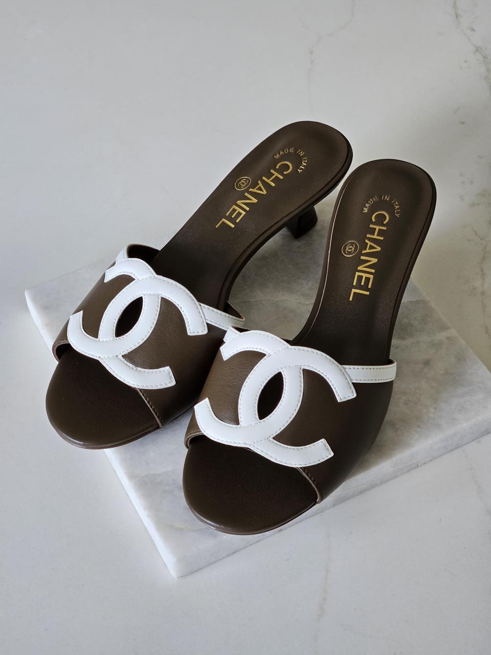 Chanel sandals heels