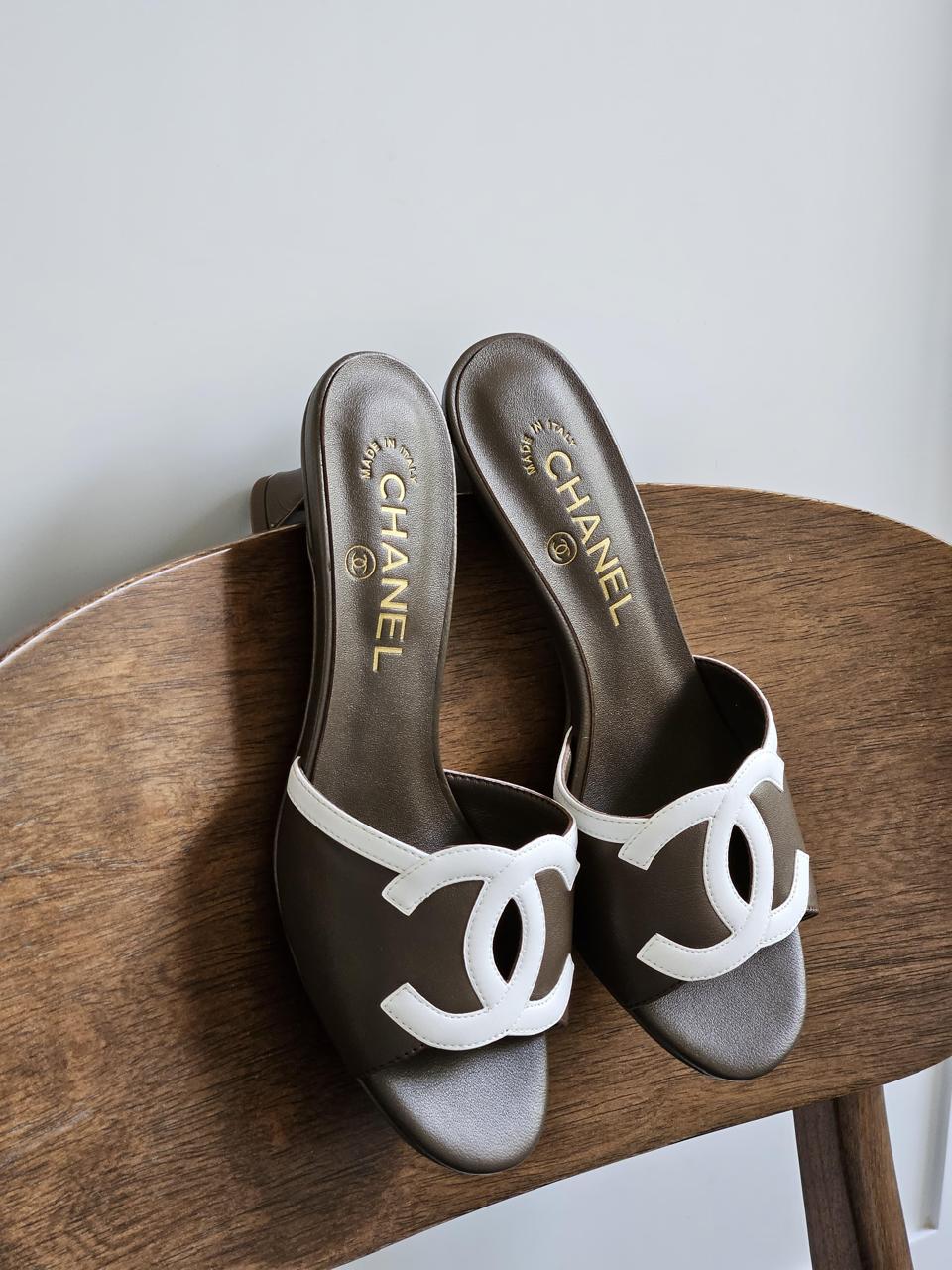 Chanel sandals heels