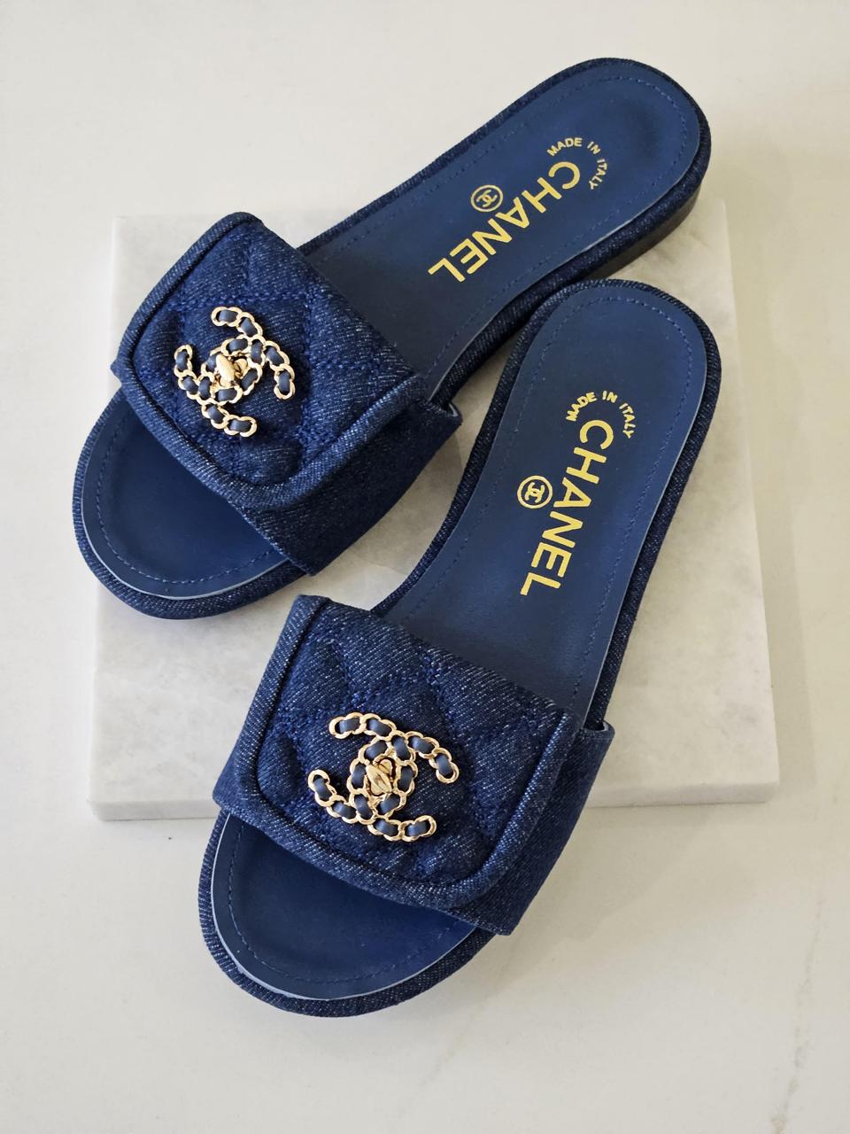 Chanel slippers