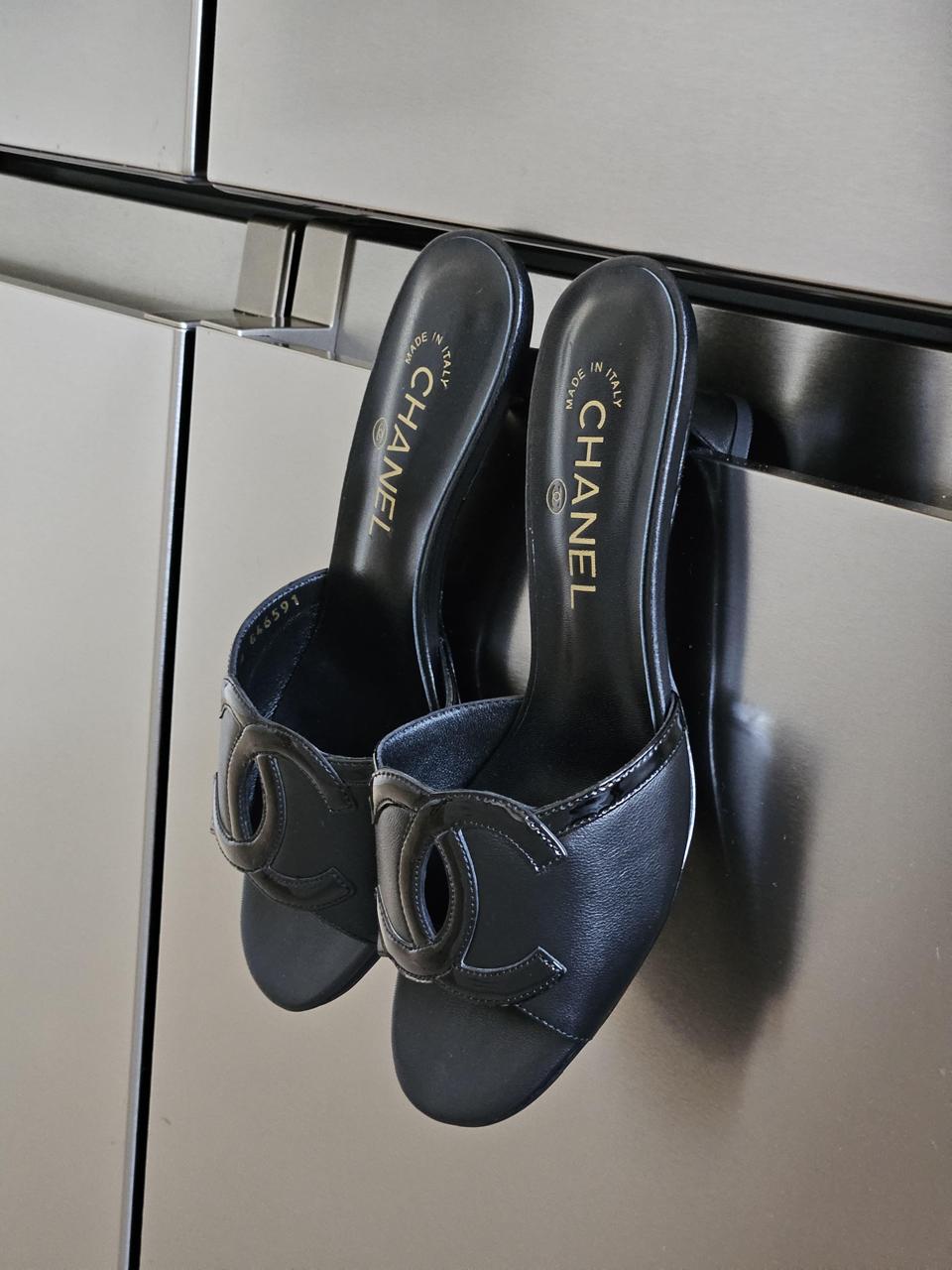 Chanel sandals heels
