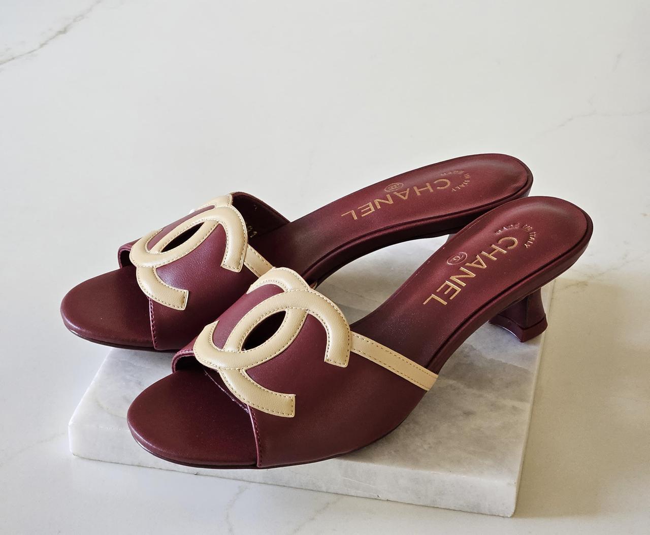 Chanel sandals heels
