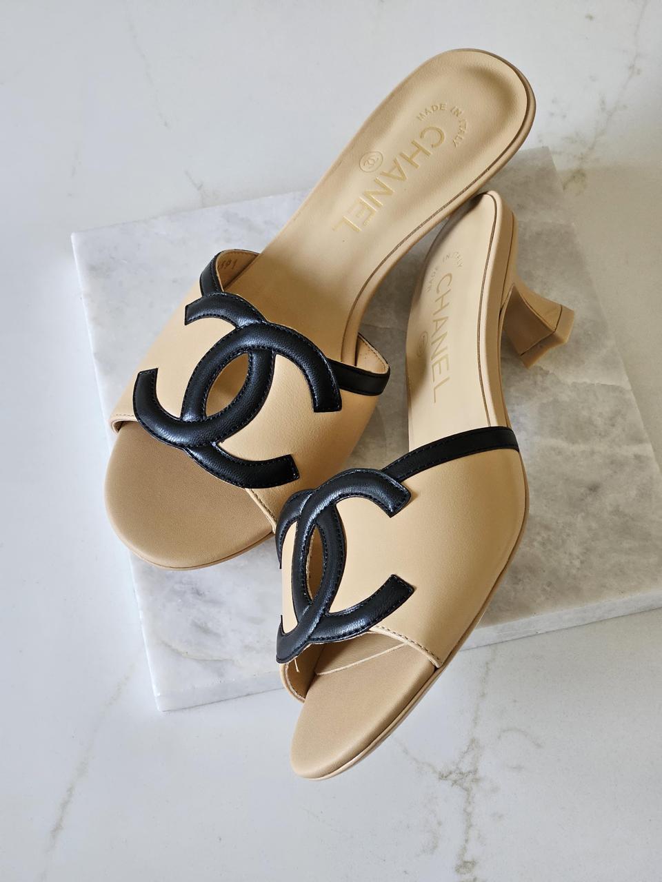 Chanel sandals heels