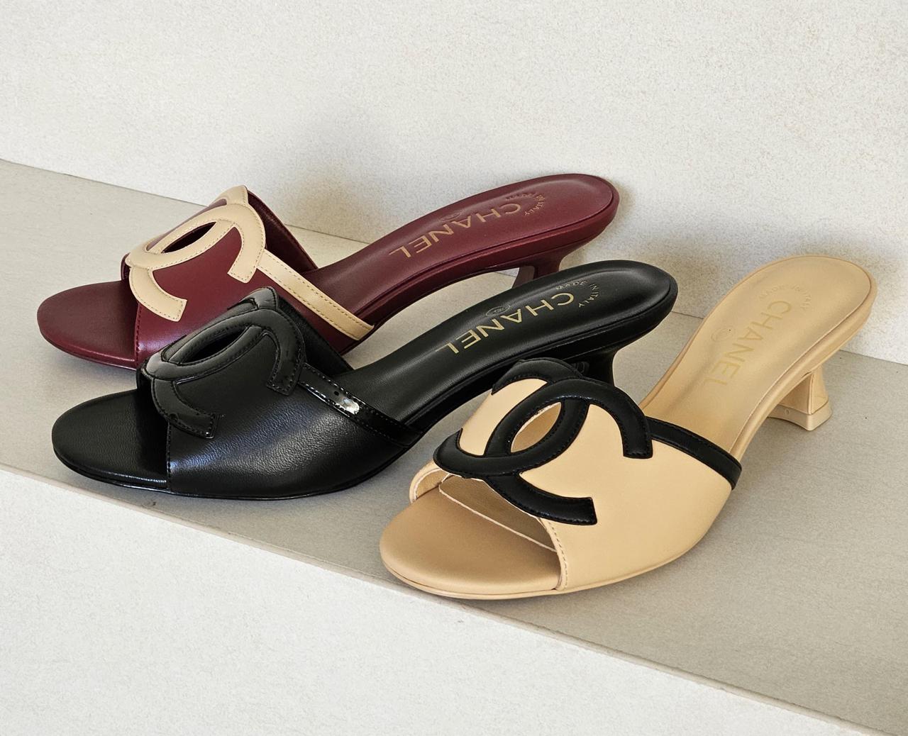 Chanel sandals heels