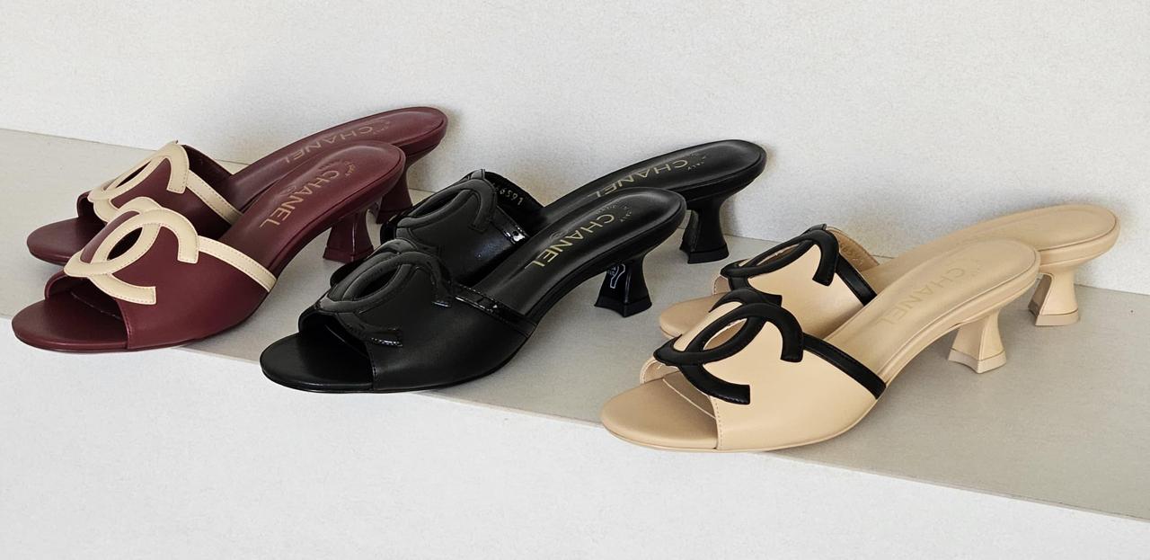 Chanel sandals heels