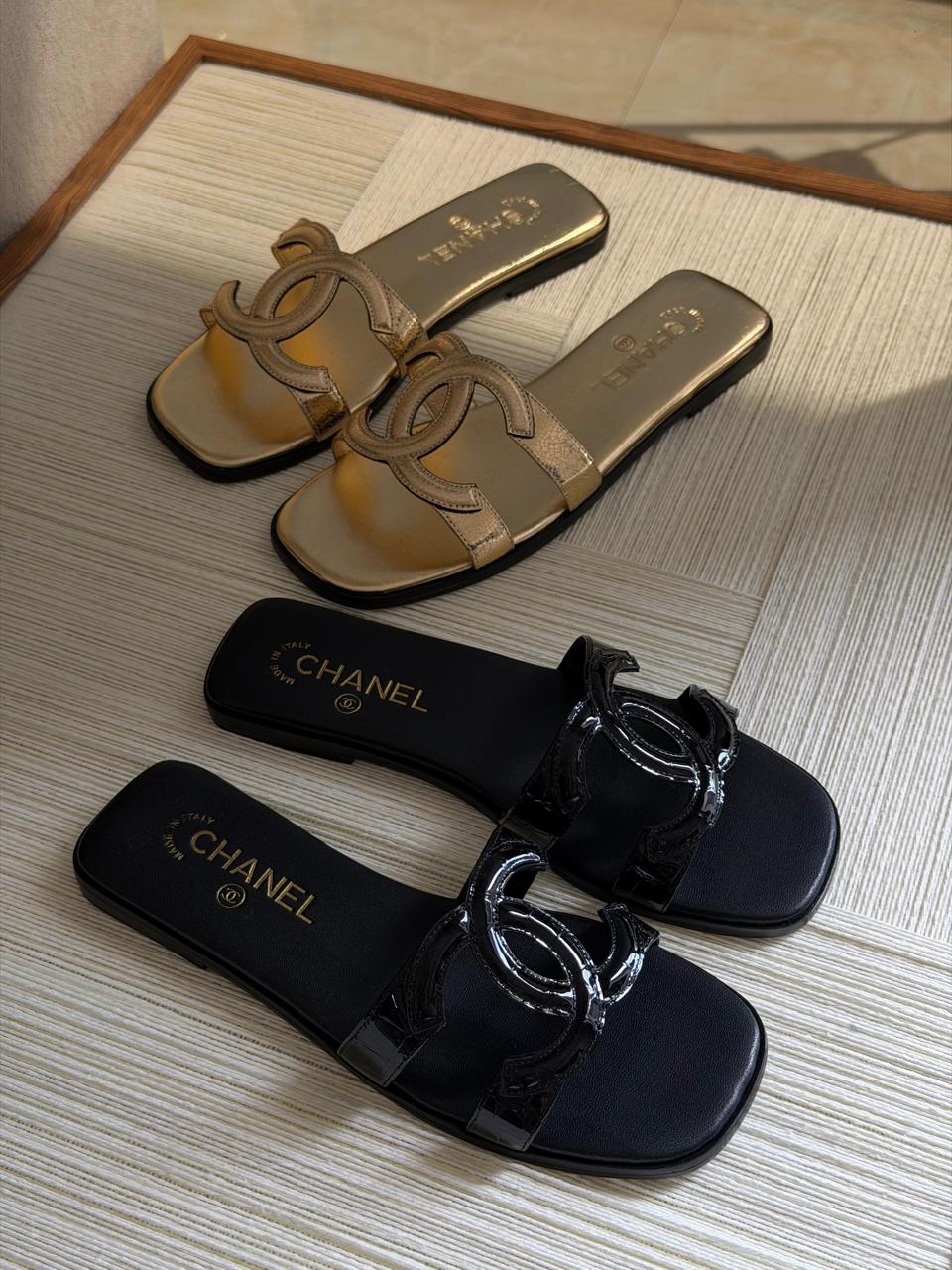 Chanel slippers