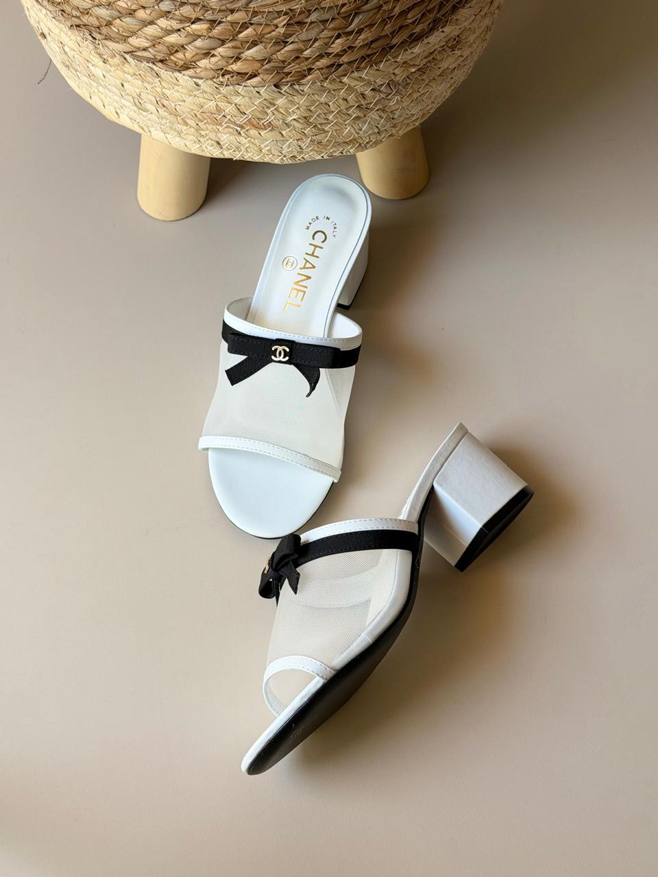 Chanel sandals heels