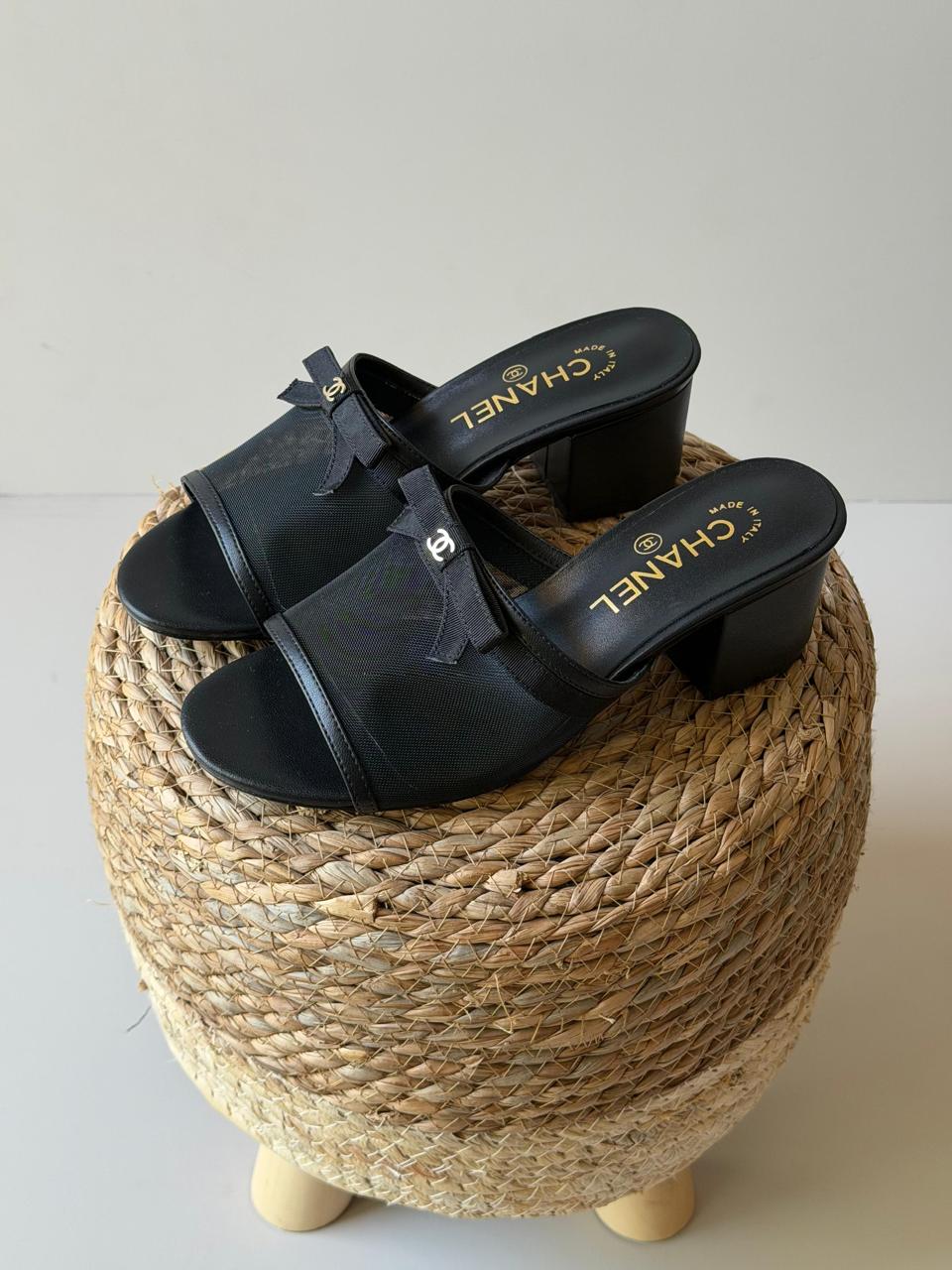 Chanel sandals heels
