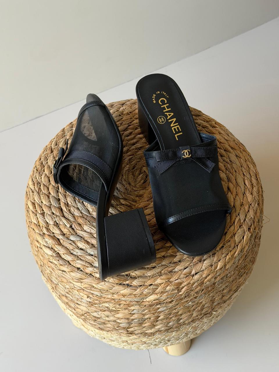 Chanel sandals heels