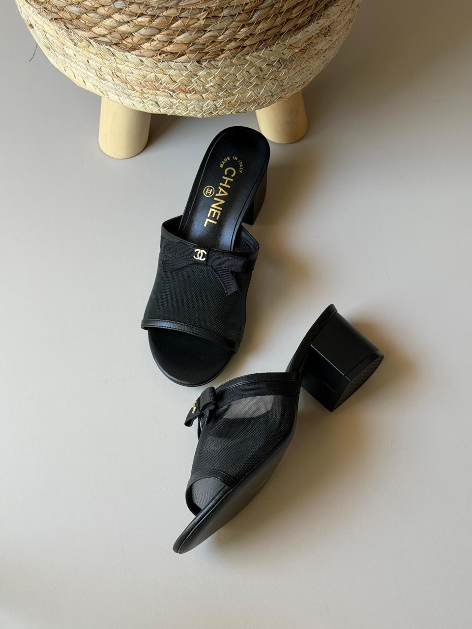 Chanel sandals heels