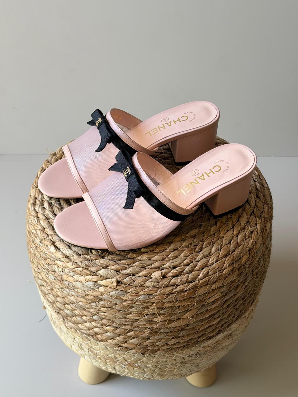 Chanel sandals heels