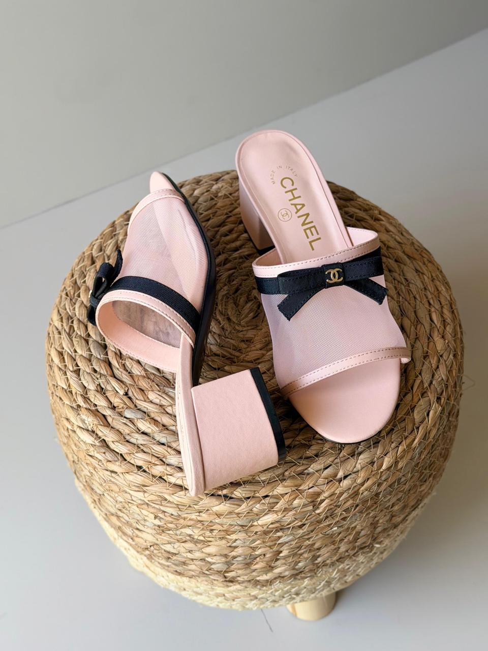 Chanel sandals heels