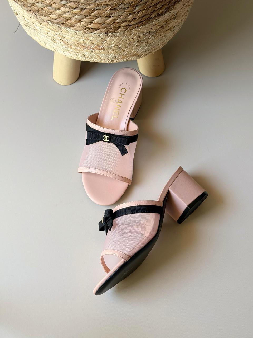 Chanel sandals heels