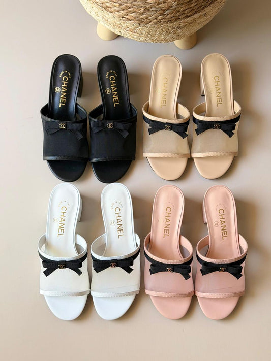 Chanel sandals heels