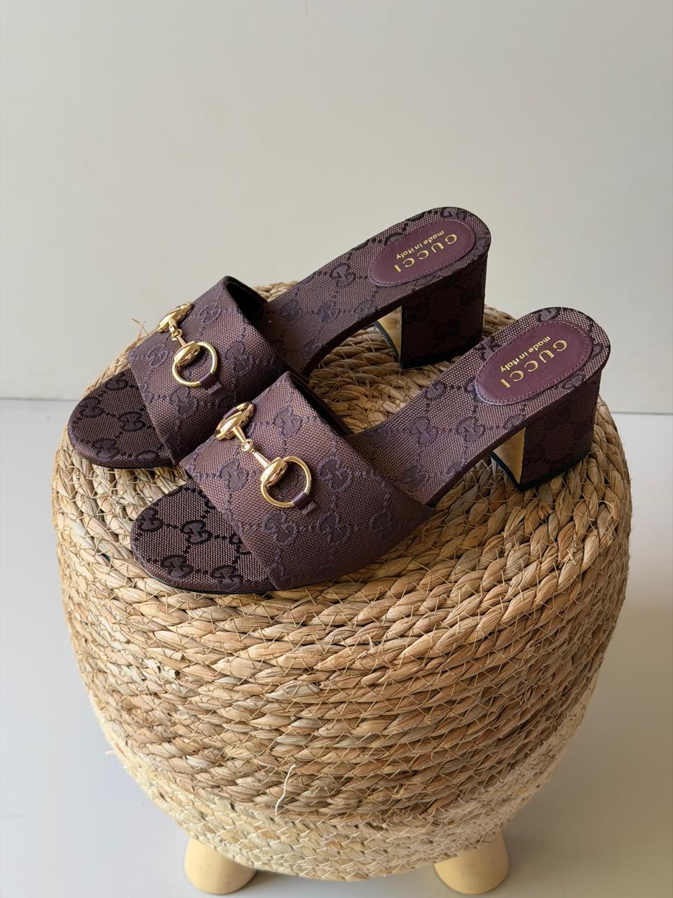Gucci sandals heels