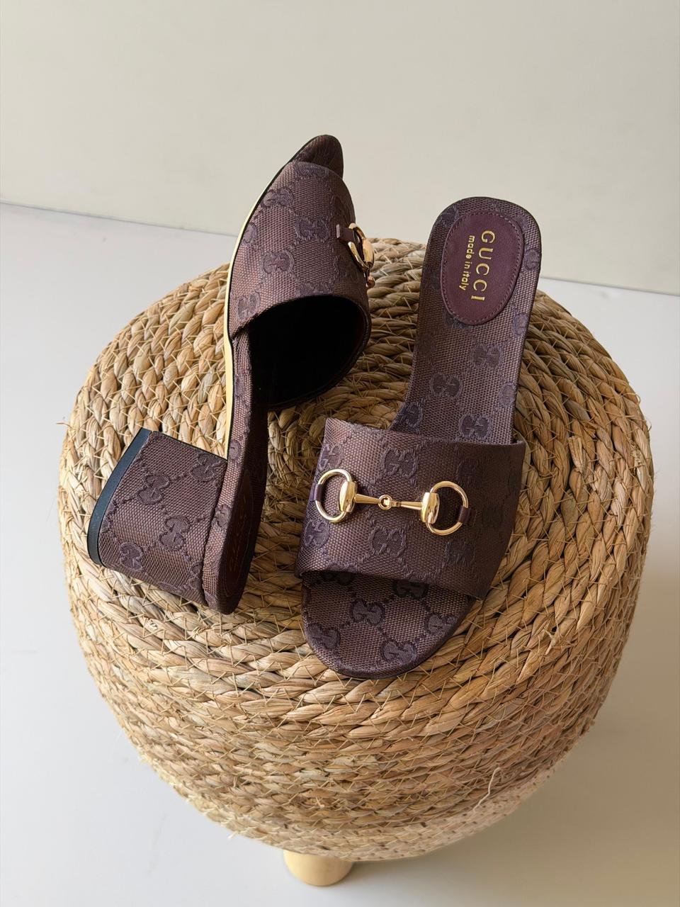 Gucci sandals heels