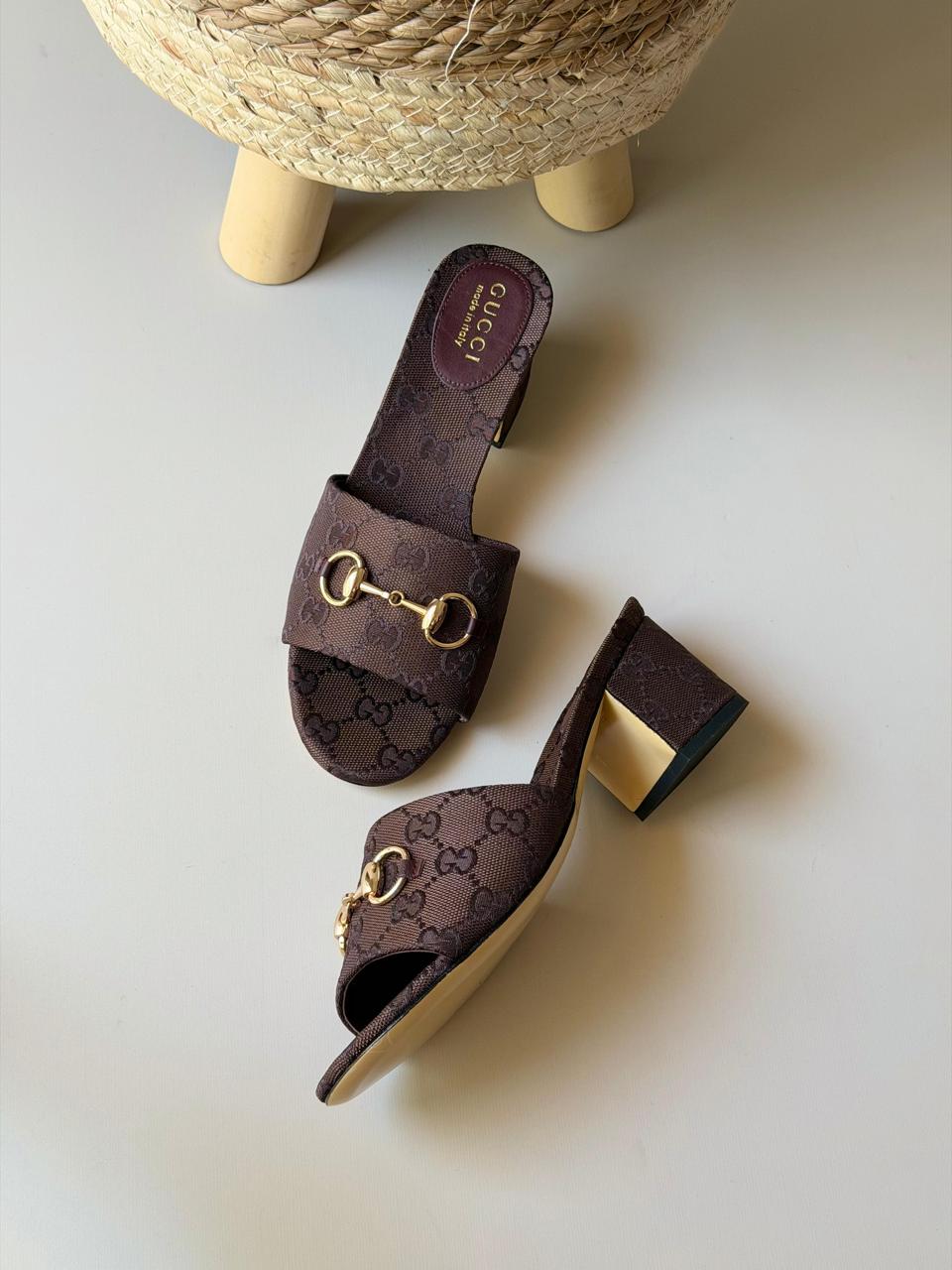 Gucci sandals heels