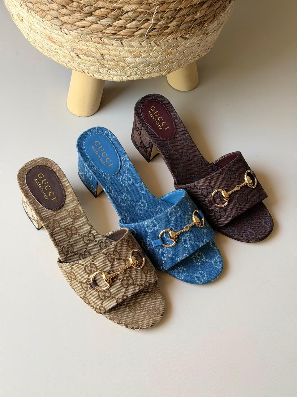 Gucci sandals heels