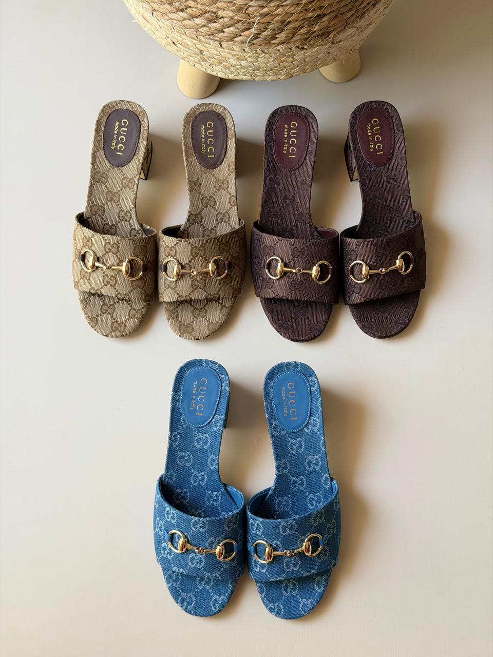 Gucci sandals heels