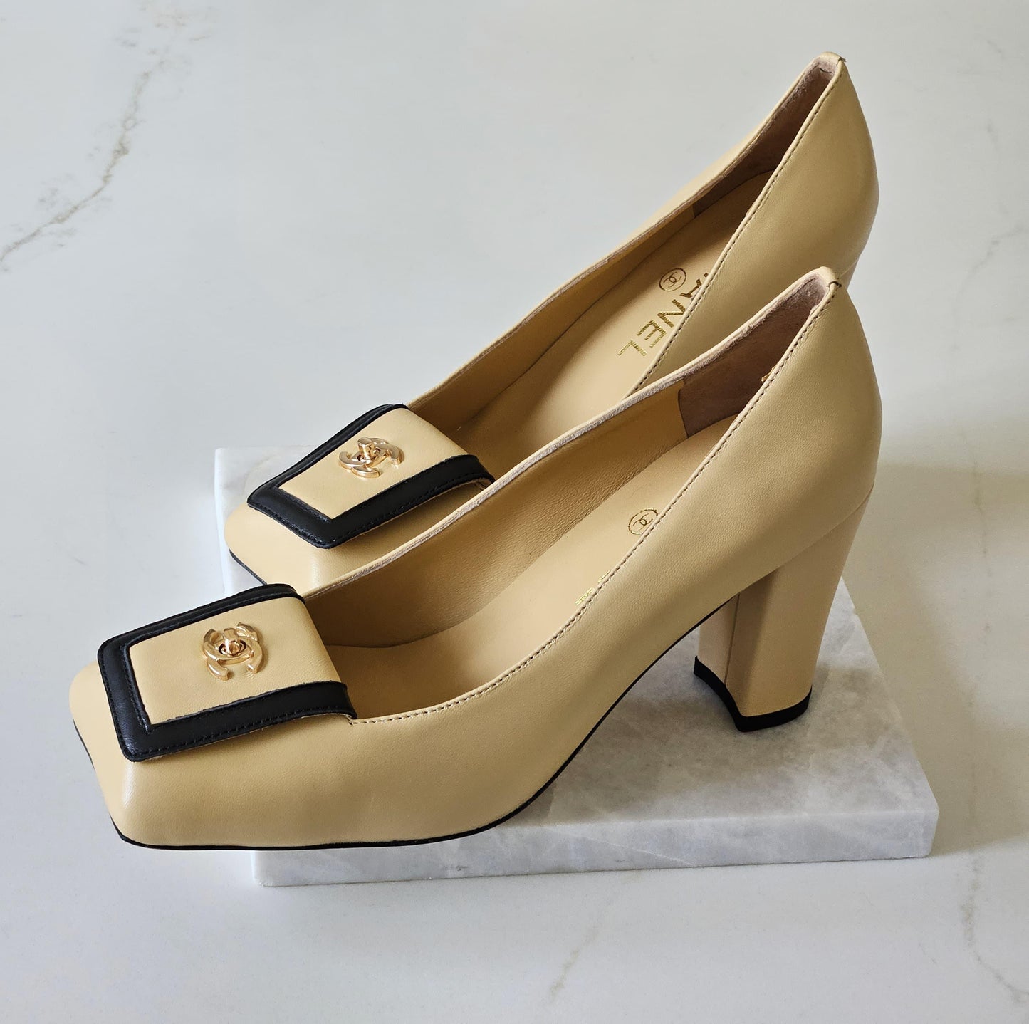 chanel heels