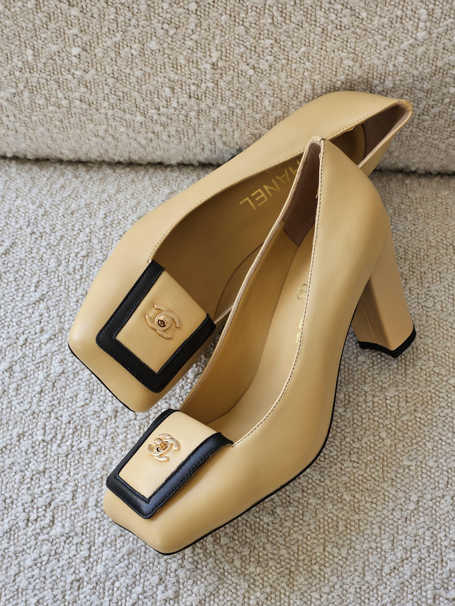chanel heels
