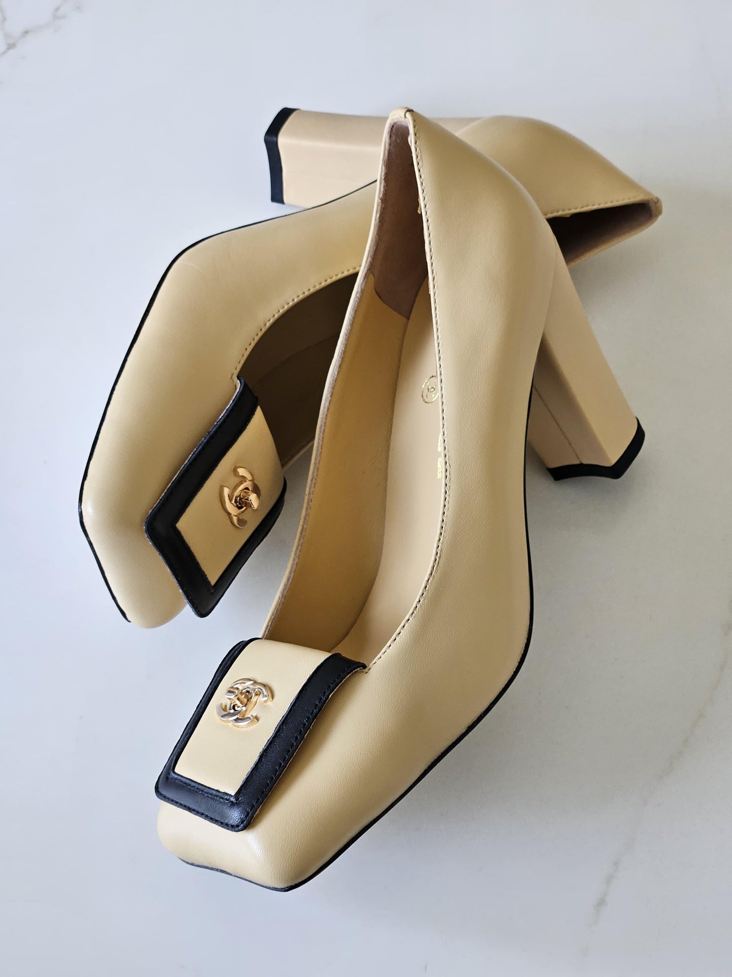 chanel heels