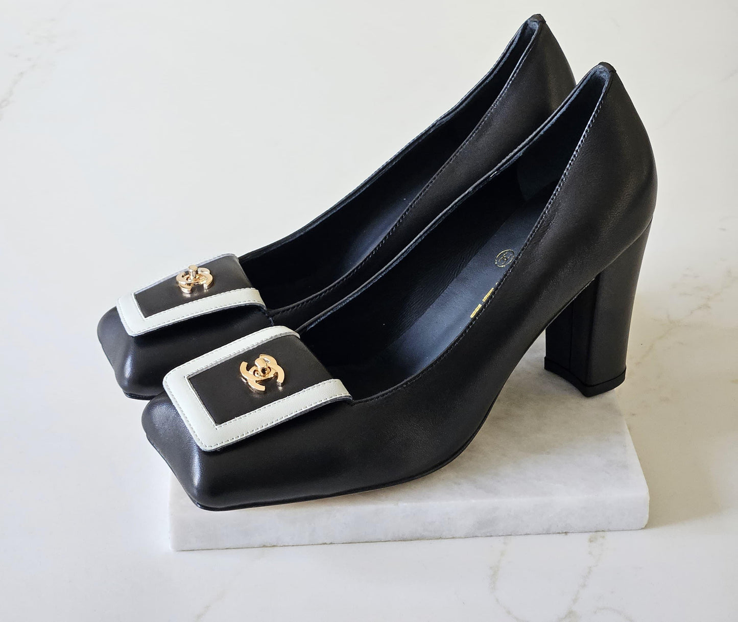 chanel heels