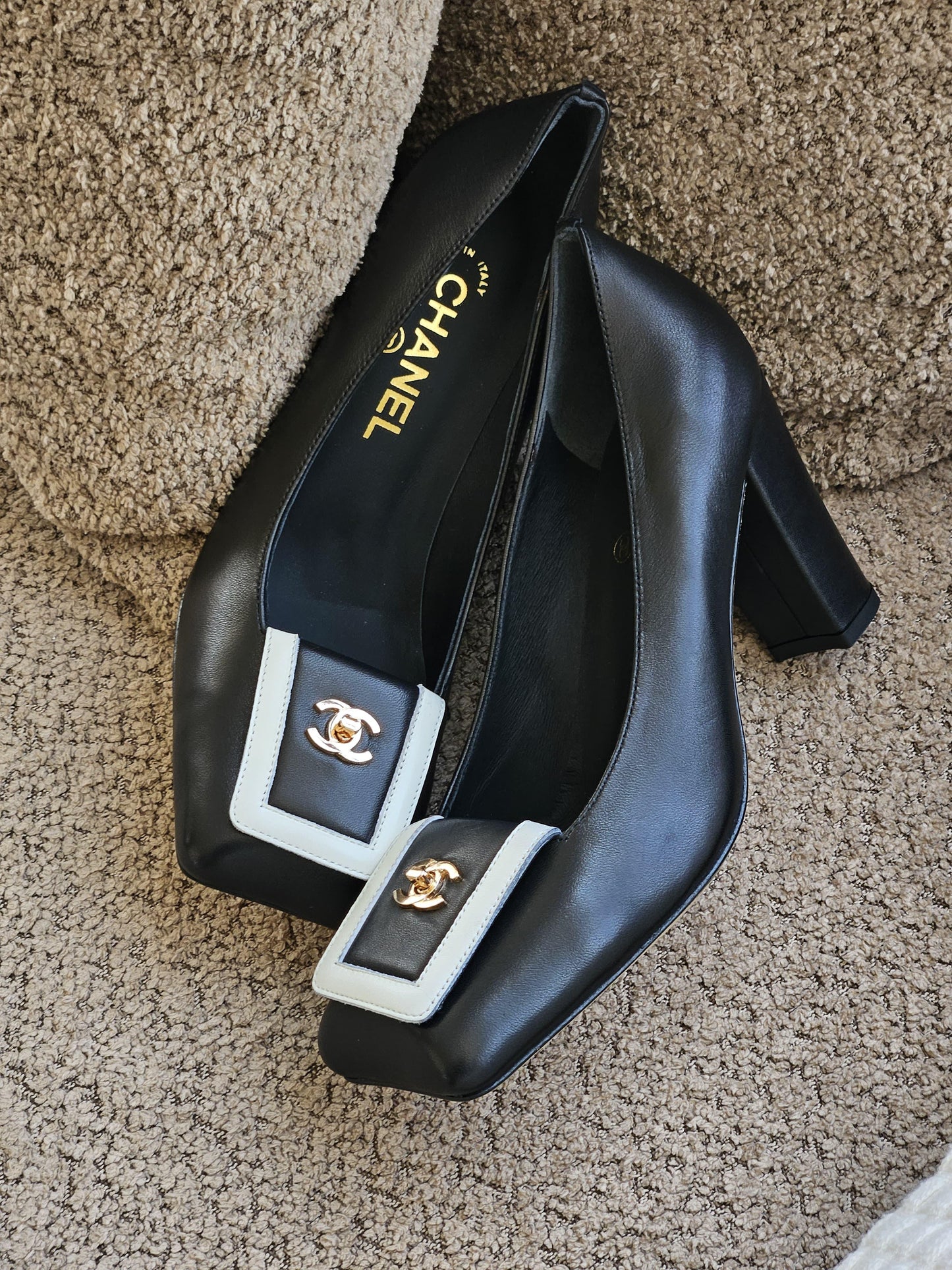 chanel heels