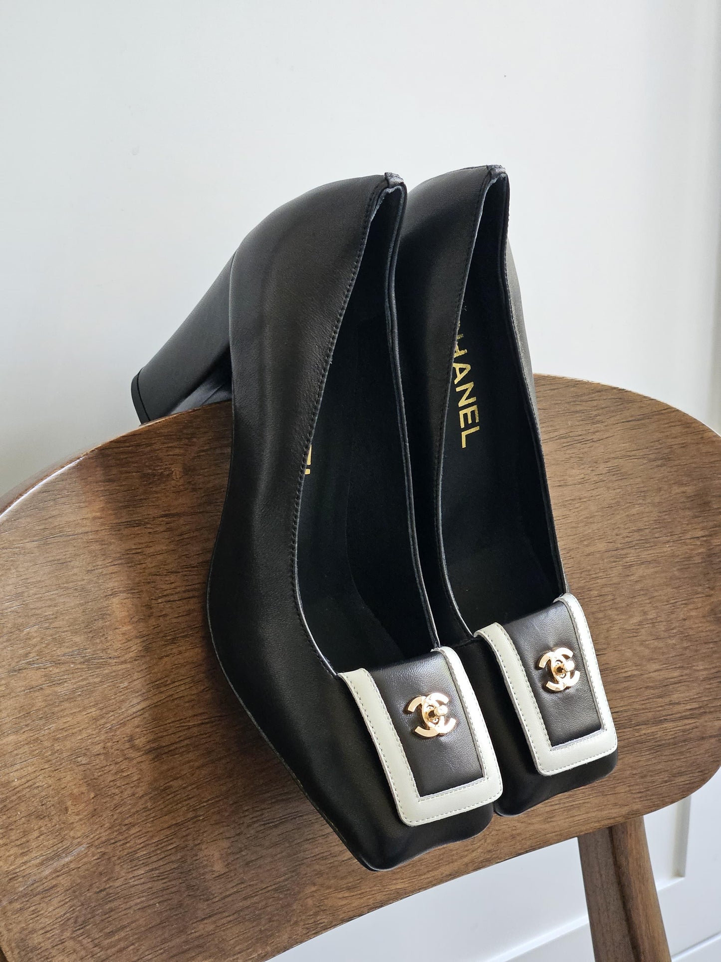 chanel heels