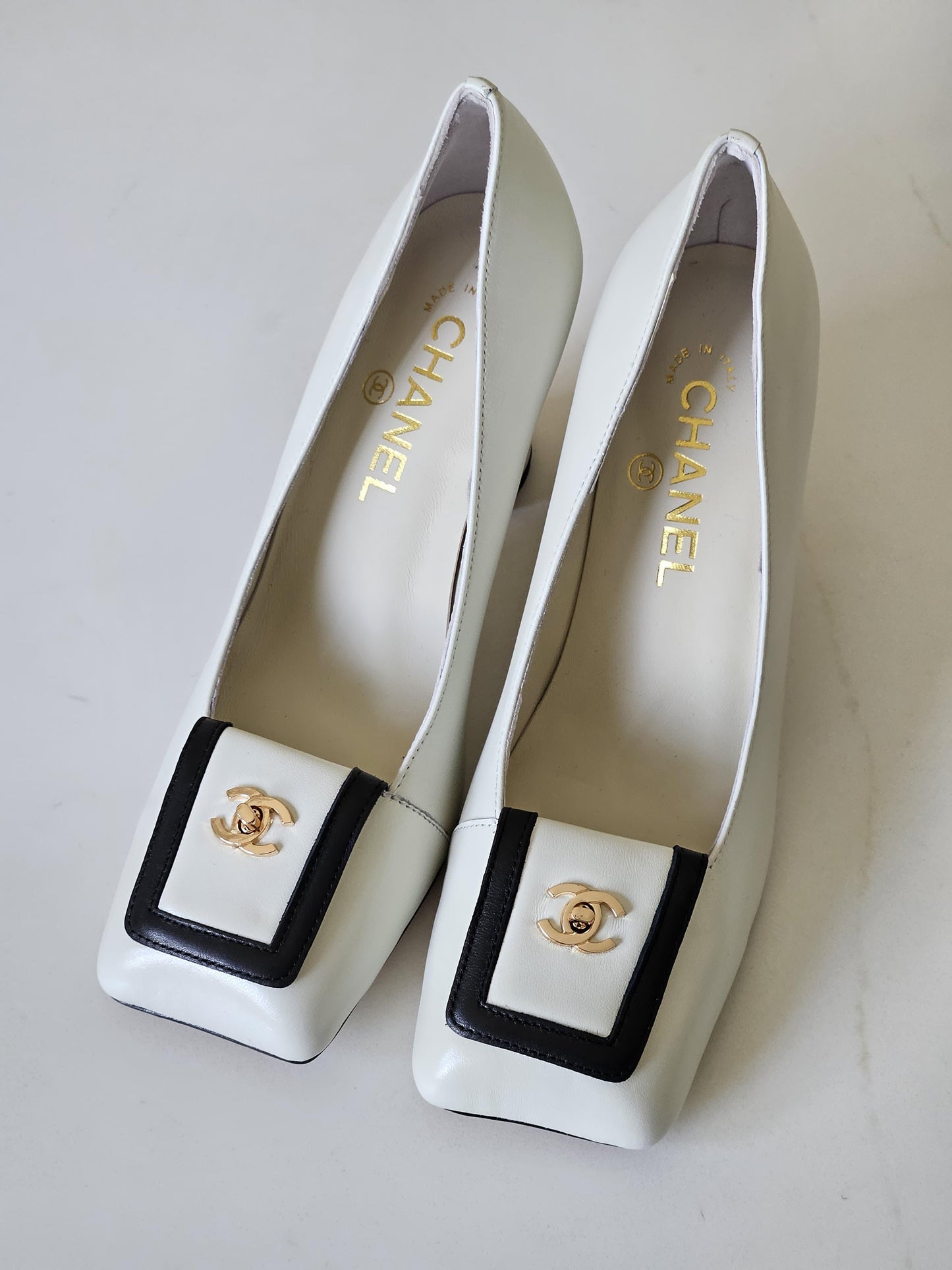 chanel heels