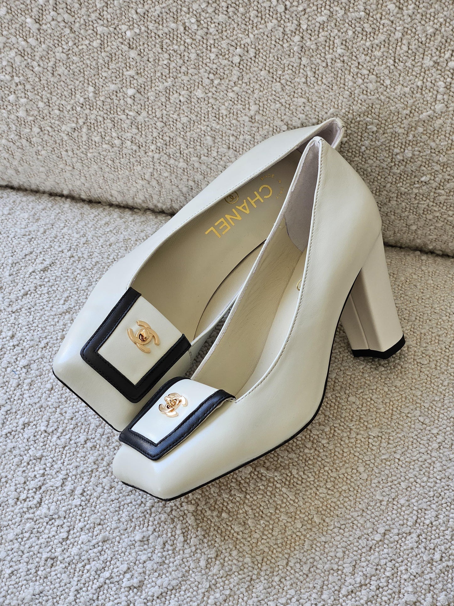 chanel heels