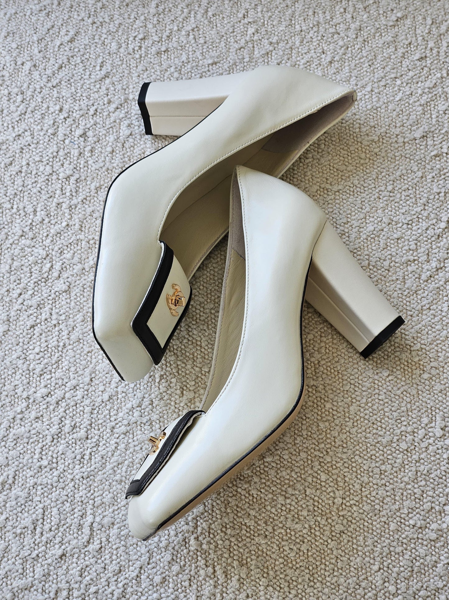 chanel heels