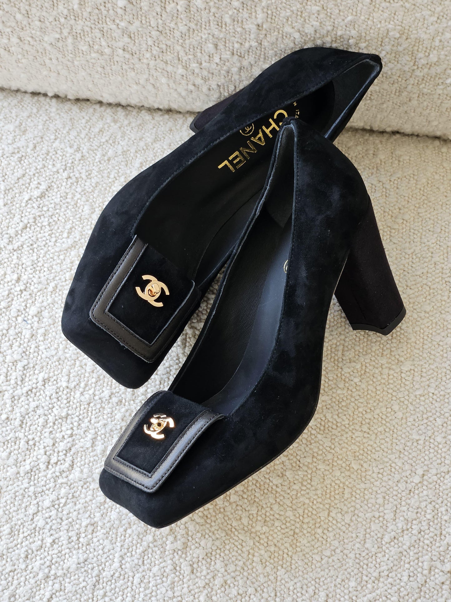 chanel heels