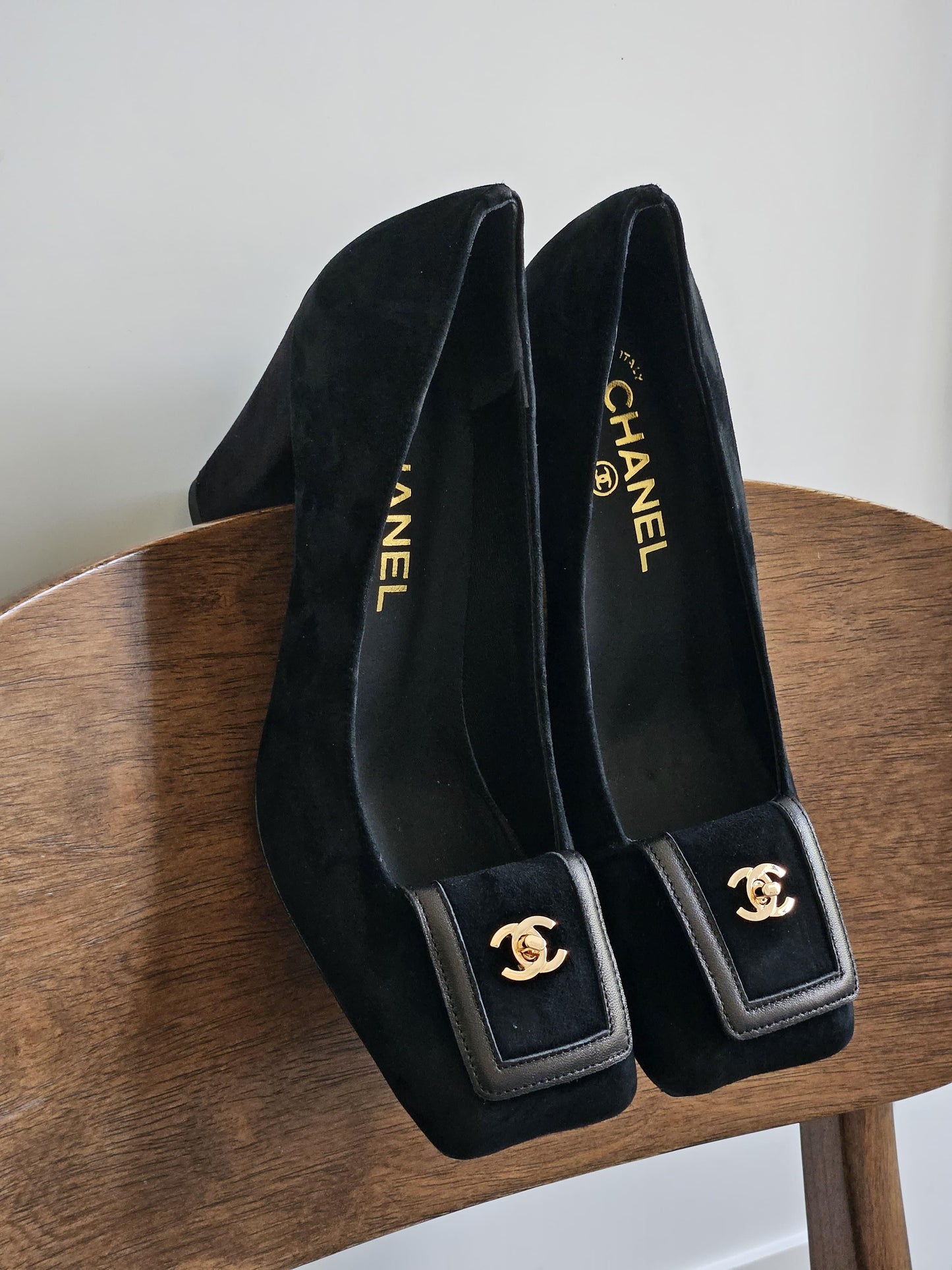 chanel heels