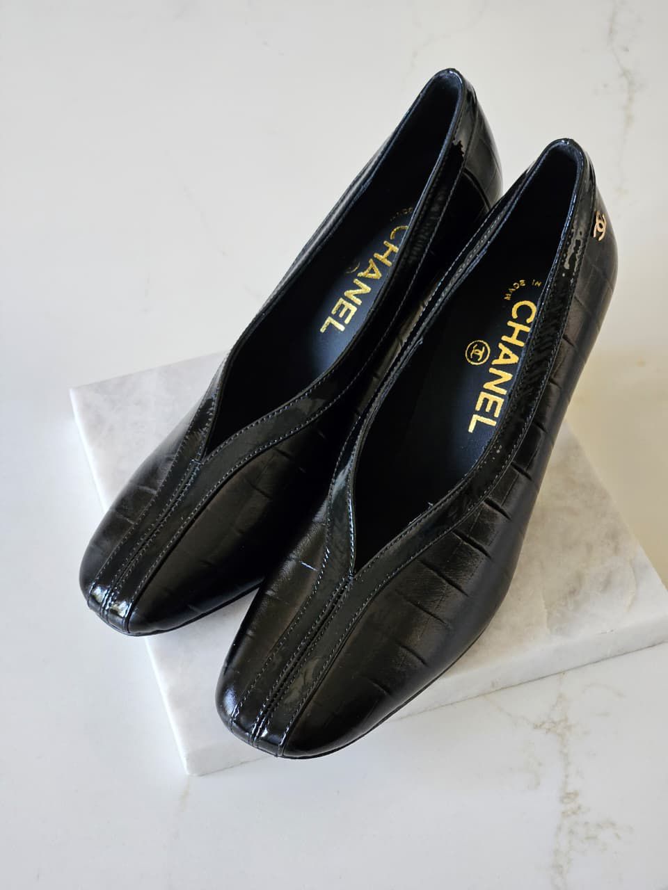 chanel heels