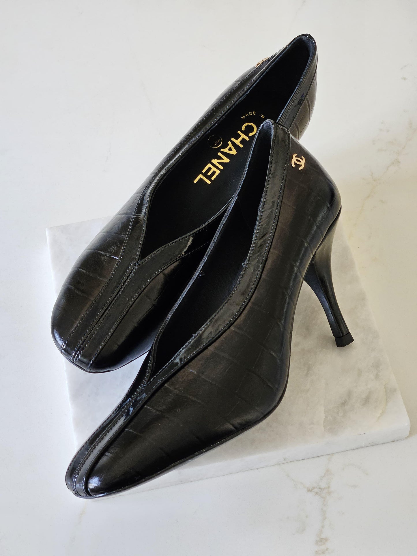 chanel heels