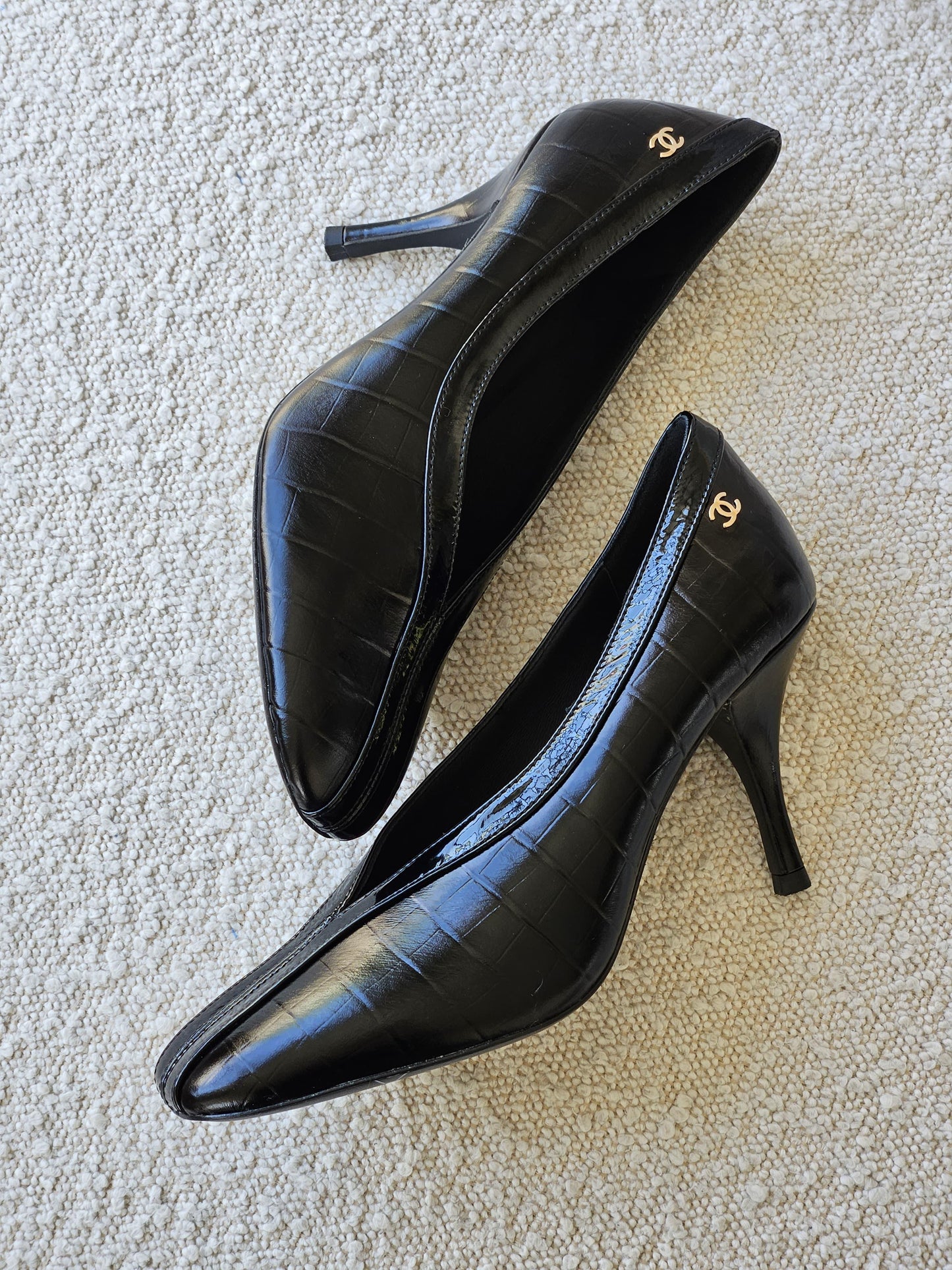 chanel heels