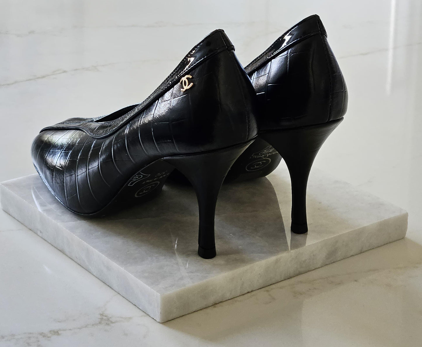 chanel heels
