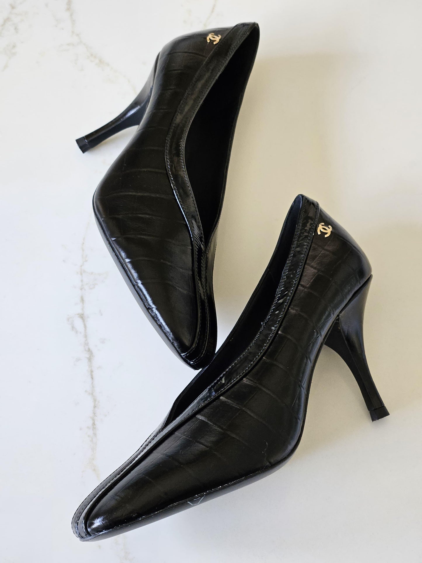 chanel heels