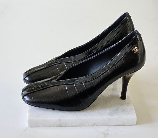 chanel heels