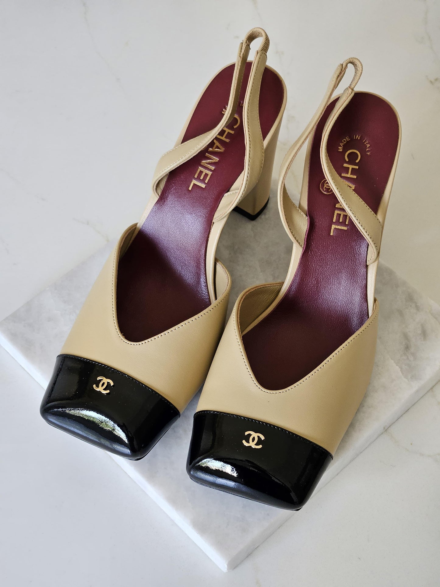 chanel heels