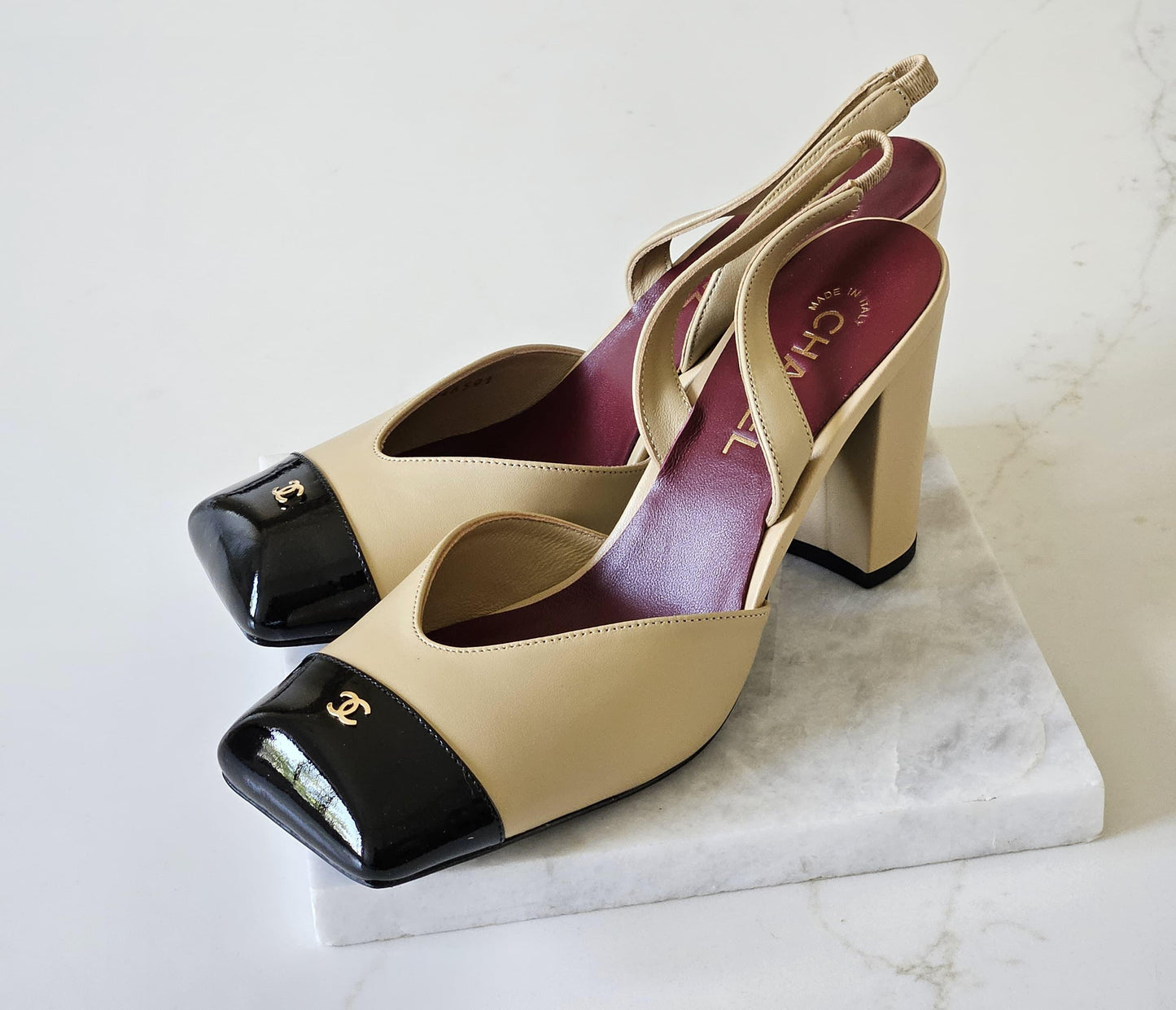 chanel heels