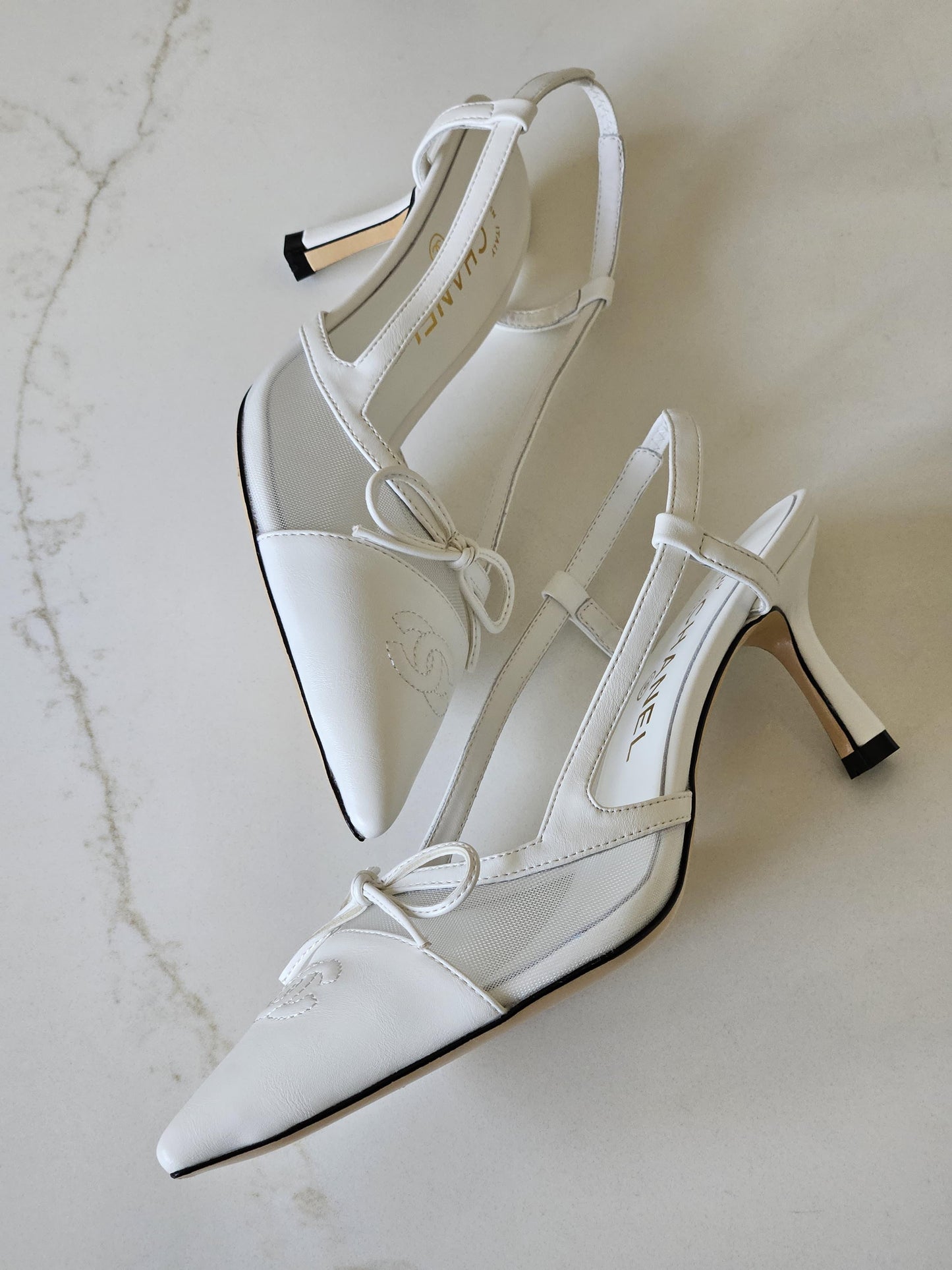 chanel heels