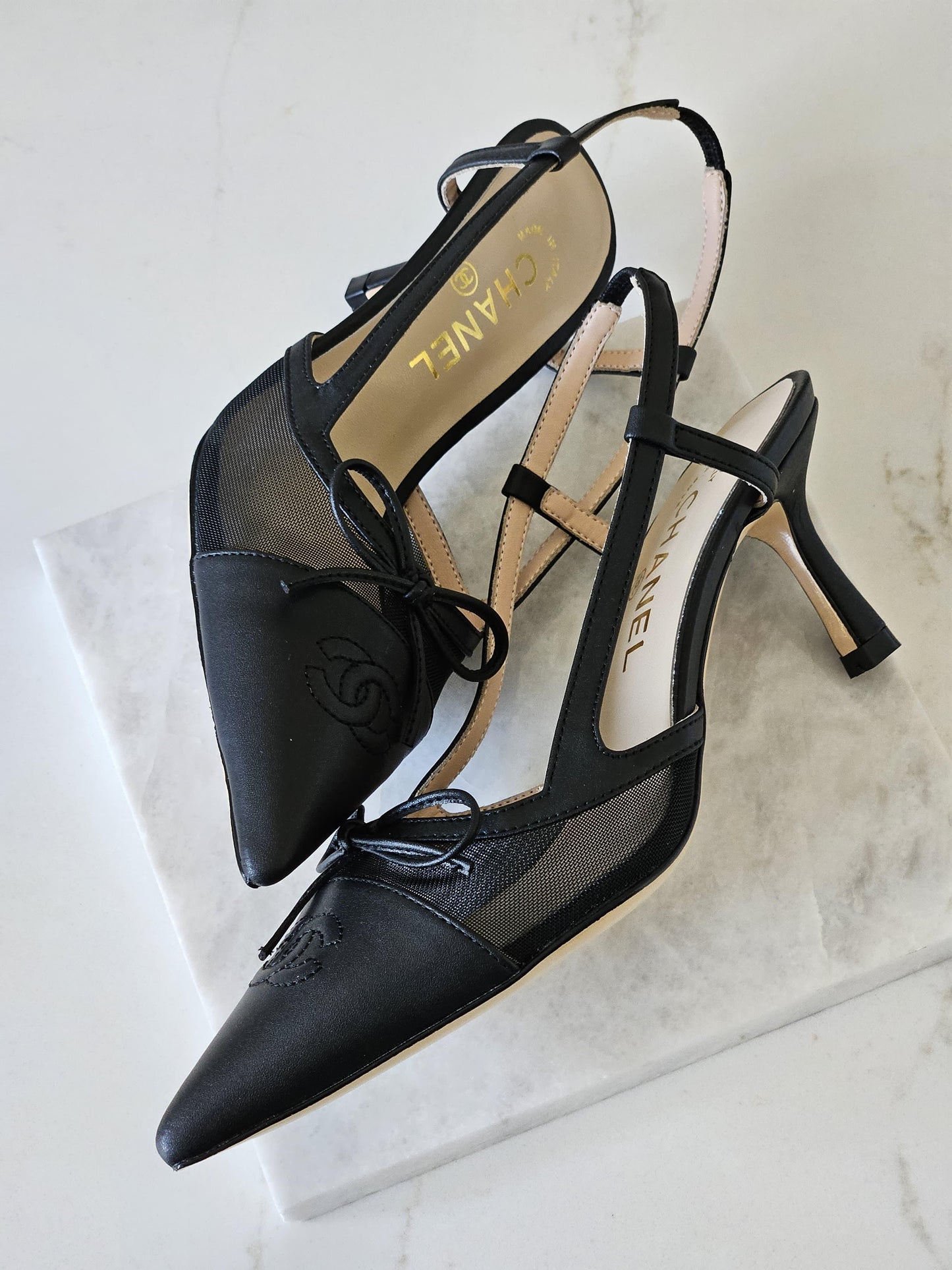 chanel heels