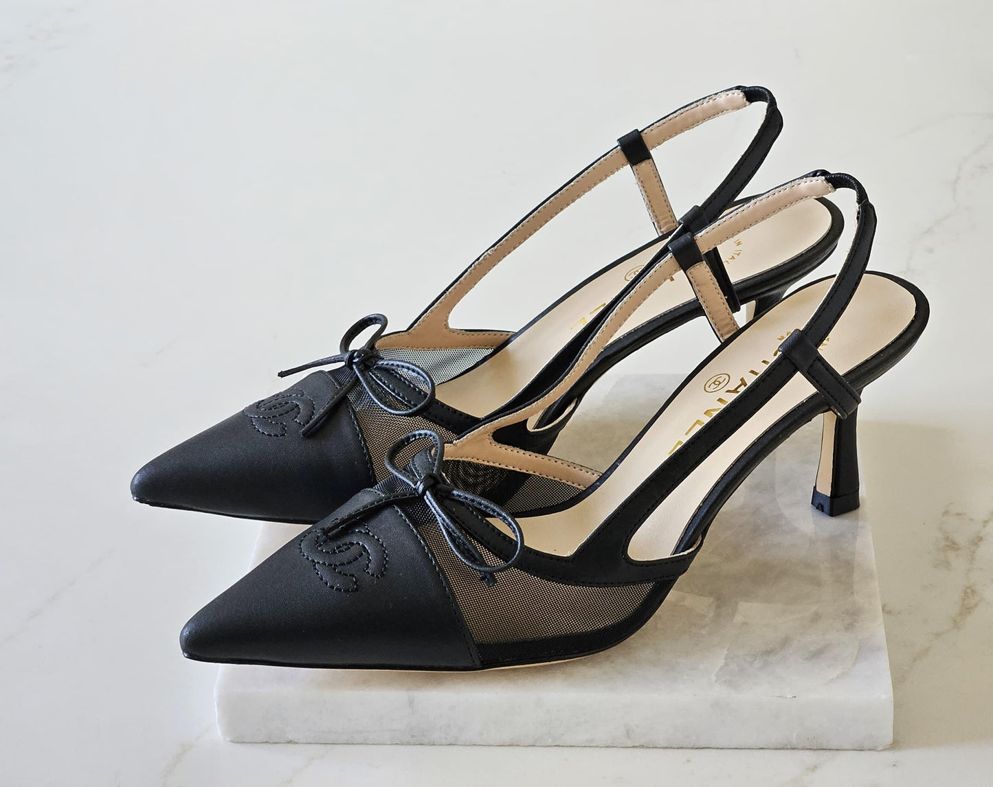 chanel heels